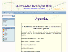 Tablet Screenshot of deulofeu.org